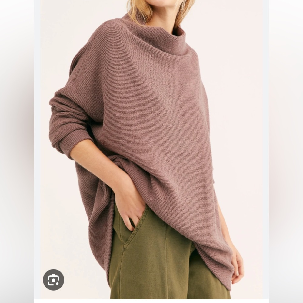 NWT Ottoman Slouchy Tower Tunic in Nutmeg - Picture 8 of 11